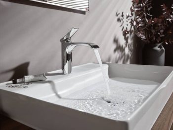 Hansgrohe Vivenis Single lever basin mixer 110 with pop-up waste set - Image 2