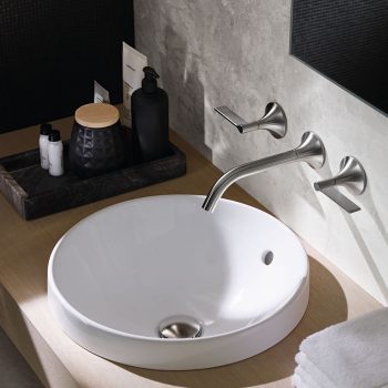 Geberit VariForm countertop washbasin, round - Image 2