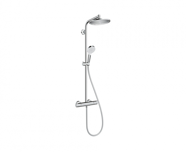 Hansgrohe Crometta S Showerpipe 240 1jet with thermostat