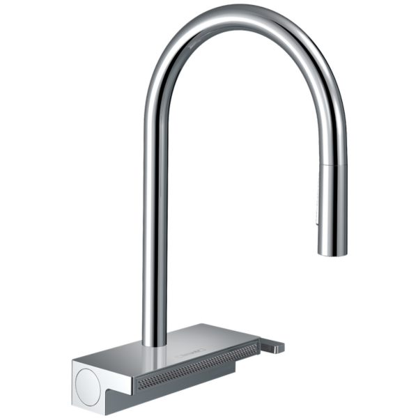 Hansgrohe Aquno Select M81 Single lever kitchen mixer 170, pull-out spray, 3jet