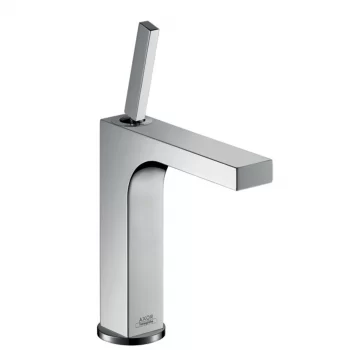 Axor Citterio Single lever basin mixer 160 with pin handle and pop-up waste set