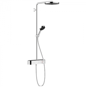 Hansgrohe Pulsify S Showerpipe 260 1jet with ShowerTablet Select 400