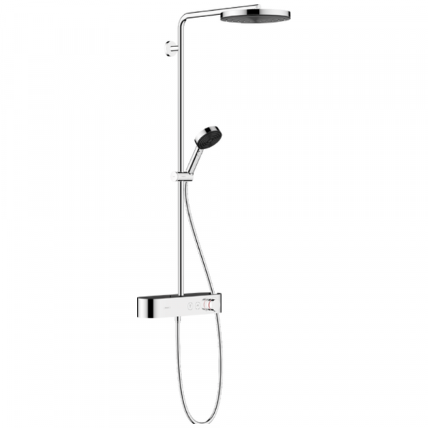 Hansgrohe Pulsify S Showerpipe 260 1jet with ShowerTablet Select 400