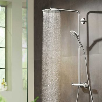 Hansgrohe Raindance Select S Showerpipe 240 1jet PowderRain with thermostat - Image 2