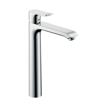 Hansgrohe Metris Single lever basin mixer 260 for wash bowls with pop-up waste set