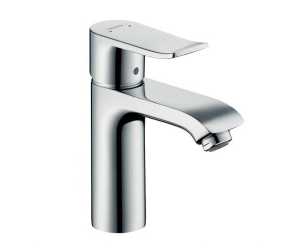 Hansgrohe Metris Single lever basin mixer 110 with pop-up waste set