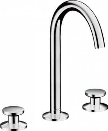 AXOR One 3-hole basin mixer Select 170 with push-open waste set