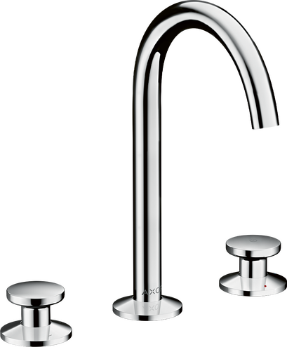 AXOR One 3-hole basin mixer Select 170 with push-open waste set