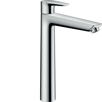 Hansgrohe Talis E Single lever basin mixer 240 for wash bowls with pop-up waste set