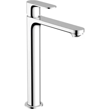 Hansgrohe Rebris S Single lever basin mixer 240 CoolStart for wash bowls with pop-up waste set