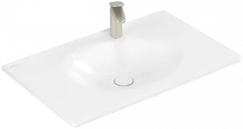 Villeroy & Boch Antao Vanity washbasin, 800 x 500 x 150 mm, White Alpin CeramicPlus, with concealed overflow