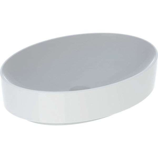 Geberit VariForm lay-on washbasin, oval