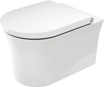 Duravit White Tulip Wall-mounted toilet HygieneFlush