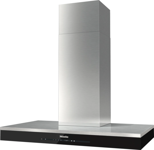 DA 6698 W Puristic Edition 6000 Wall ventilation hood with energy-efficient LED lighting and touch controls for simple operation.